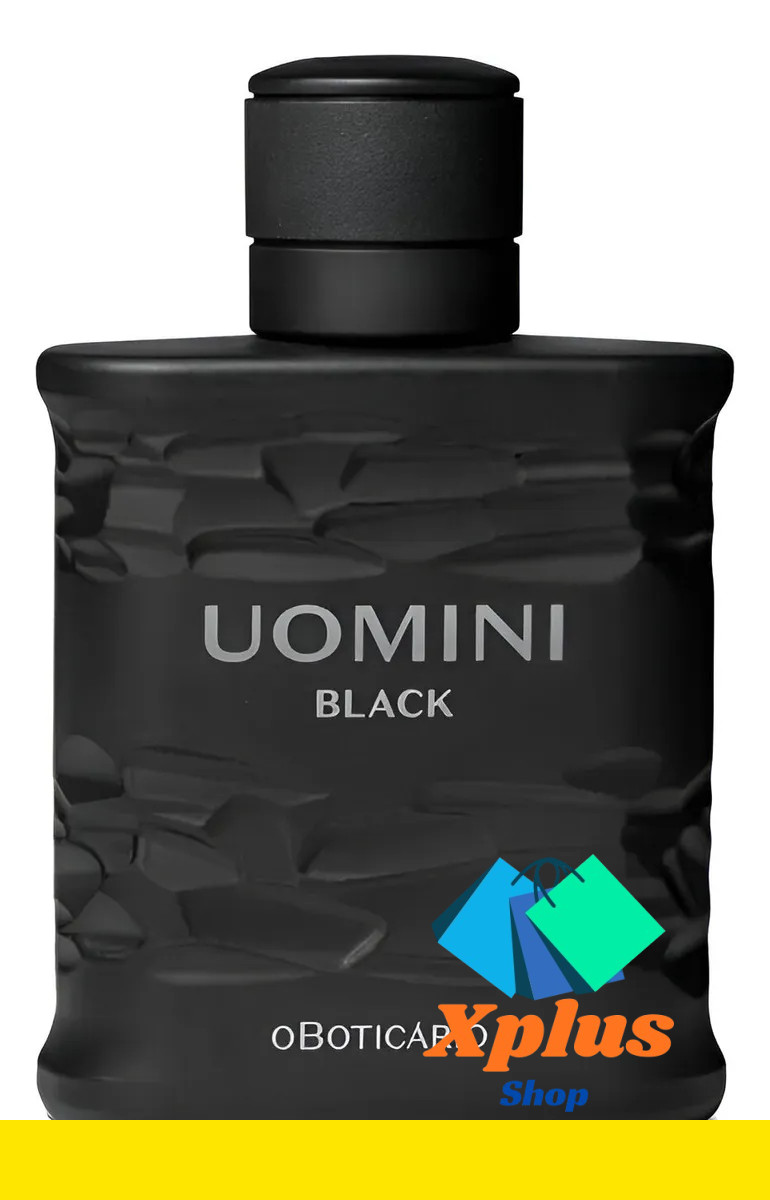 O Boticário Uomini black Black Eau de cologne 100ml para masculino — Oferta XPLUS 24h 💥